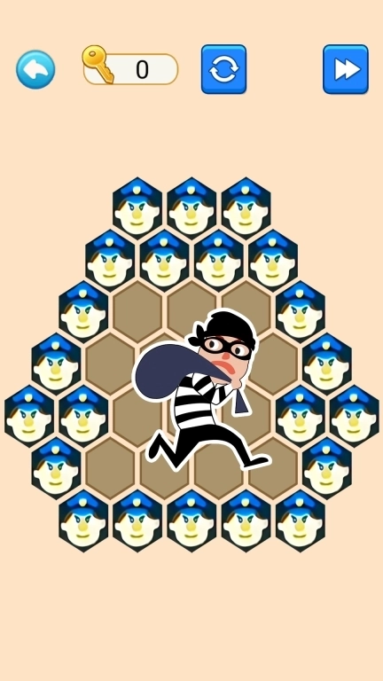 老八抓小偷-围住大坏蛋