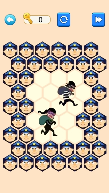 老八抓小偷-围住大坏蛋