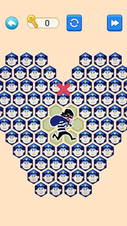 老八抓小偷-围住大坏蛋