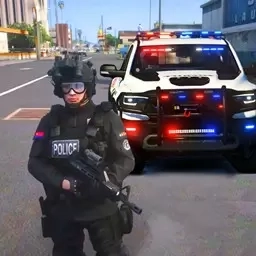 模拟警察巡逻-公路警车追击