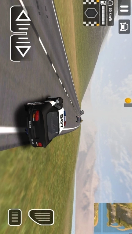 模拟警察巡逻-公路警车追击