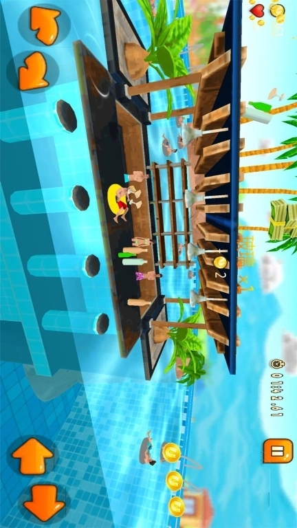 一路往前冲-水上乐园滑梯