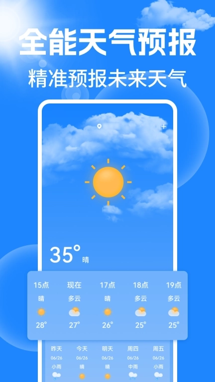 天气15日预报通