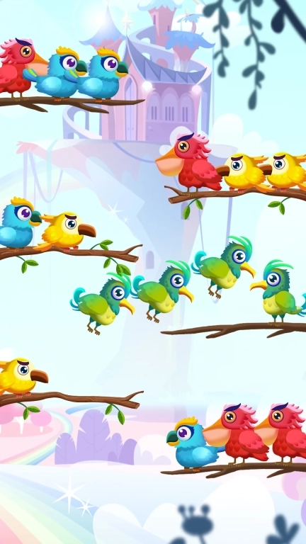 欢趣连连看-小鸟排序