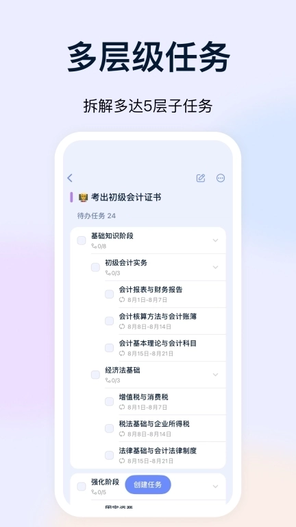 目标地图-目标管理，计划进度追踪
