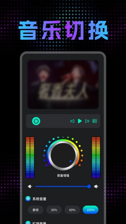 音量调节扩音器