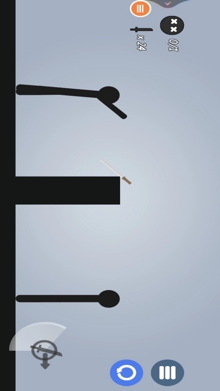 火柴人飞刀大挑战-火柴人扔剑