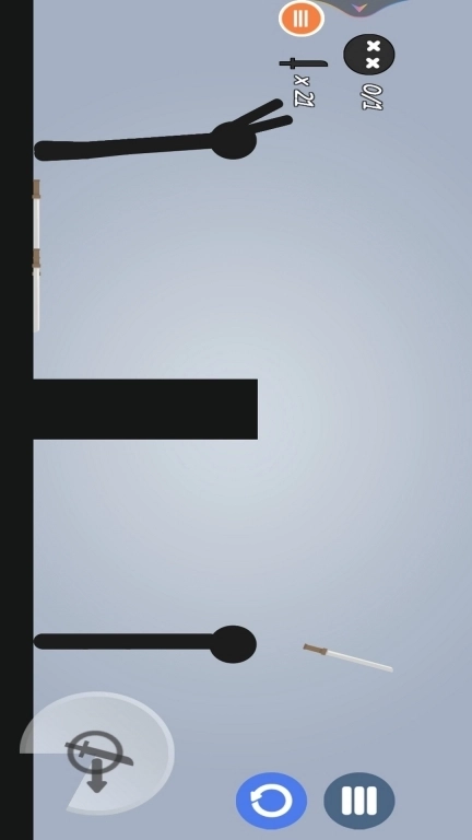 火柴人飞刀大挑战-火柴人扔剑