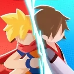 火柴人勇士联机战-一波超人英雄格斗