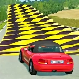 飞车减速带-车祸测试模拟