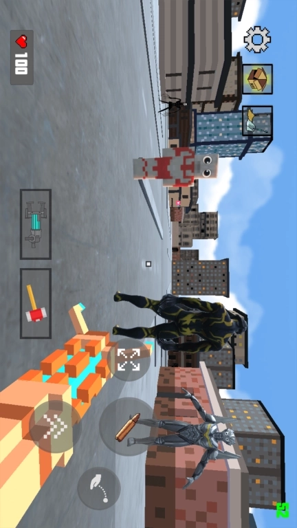 像素英雄开放冒险-自由建造方块世界