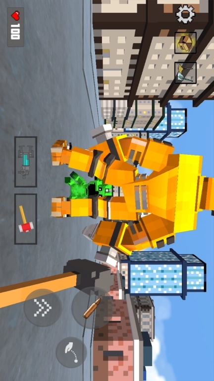 像素英雄开放冒险-自由建造方块世界