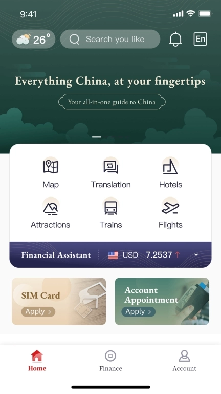 来华通-一站式来华助手