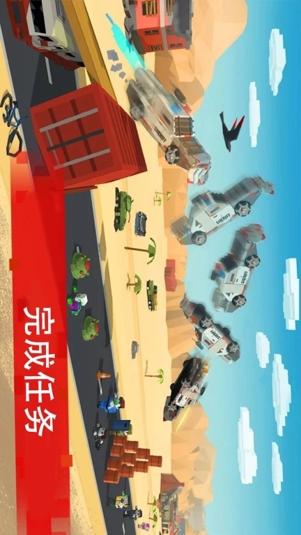 僵尸赛车战场-战场撞僵尸3D