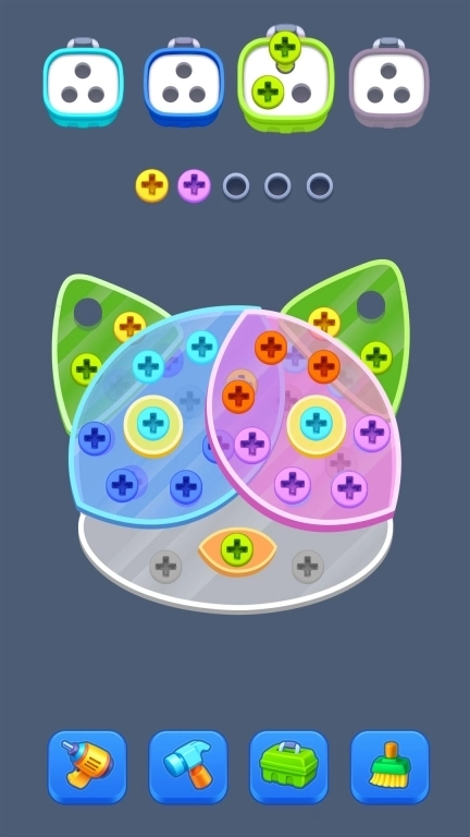 拧螺丝消除-3D螺丝解谜