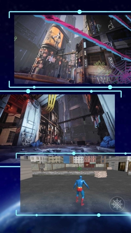 超级机甲绳索英雄-城市绳索蜘蛛侠