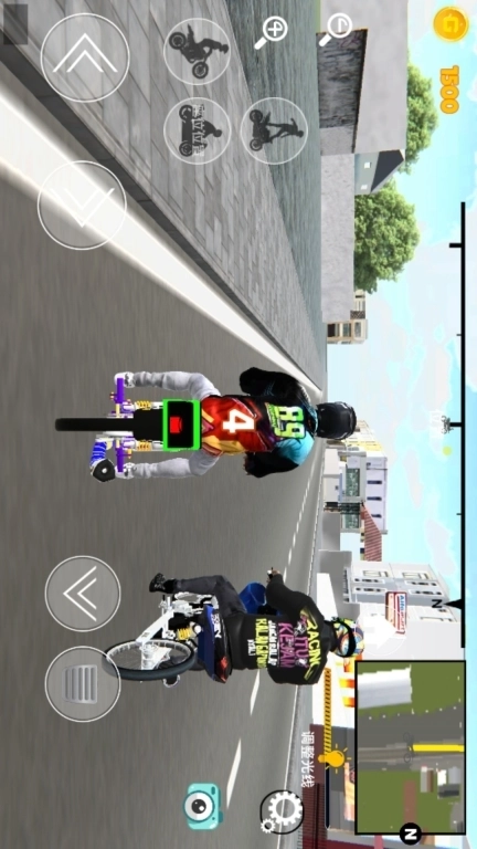 摩托车疯狂驾驶