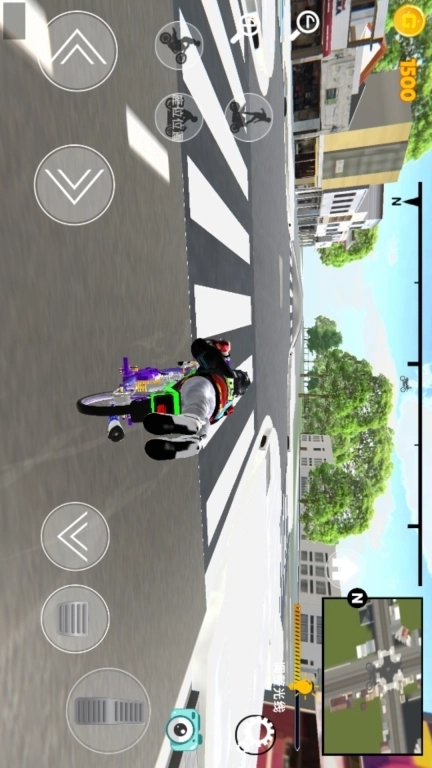 摩托车疯狂驾驶