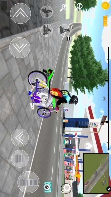 摩托车疯狂驾驶