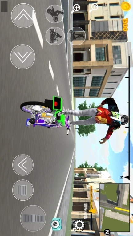 摩托车疯狂驾驶