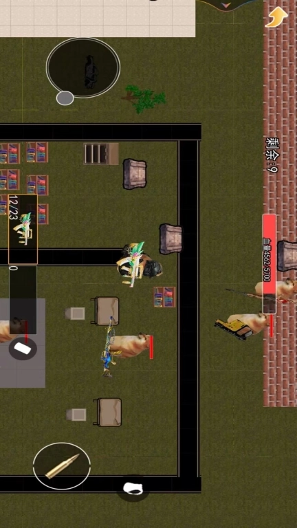 狗子突围逃生-修勾枪战乱斗逃亡