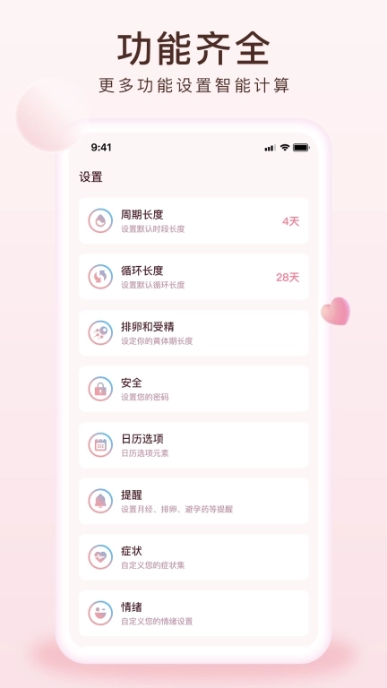 大姨妈经期-经期备孕记录
