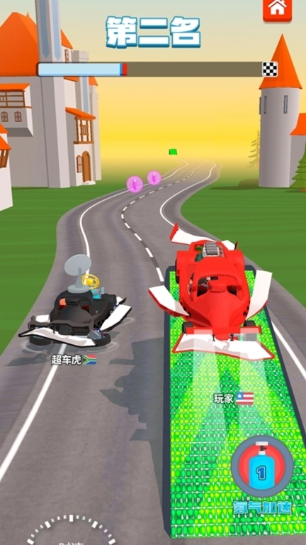 合成竞速之王-合成赛车升级双人赛车