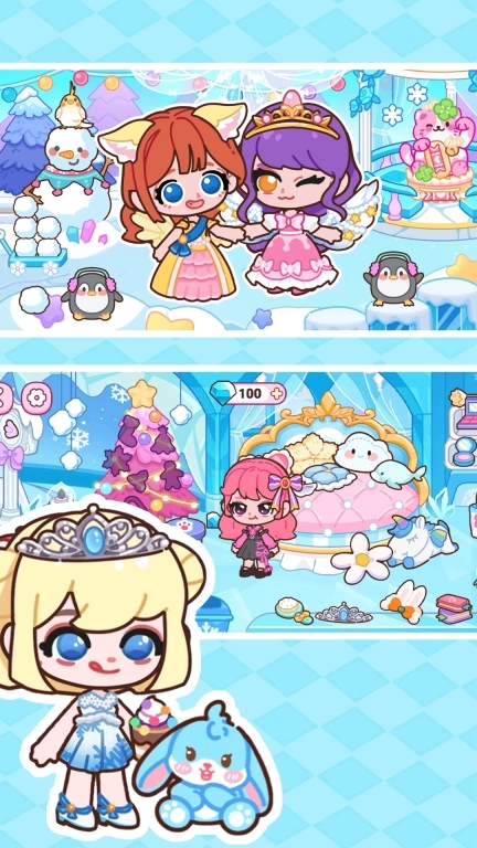 皮皮公主：冰雪城堡