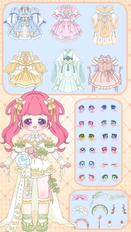 芭比美容学院-暖暖少女闪耀换装