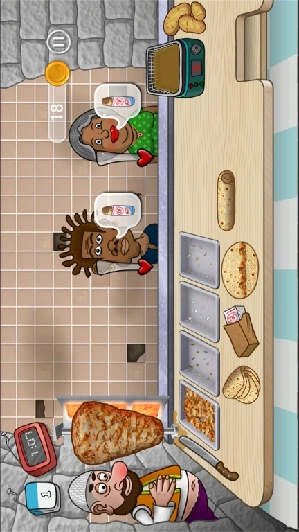 我是小小厨师-沙威玛小店经营