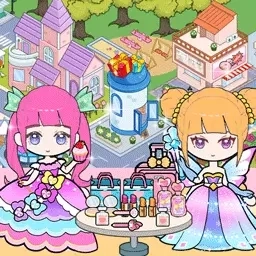 尤雅小镇建造-公主迷你小镇