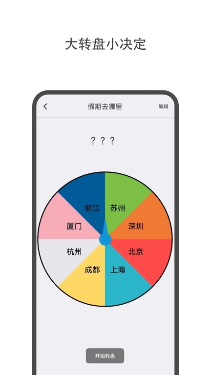 圣杯小决定-转盘转一转今天吃什么