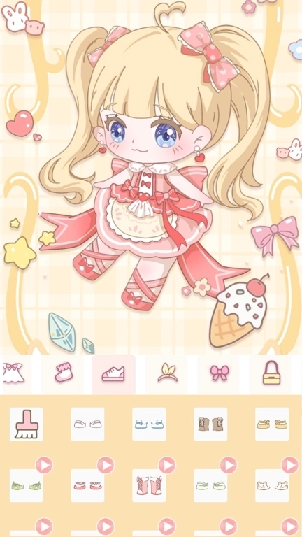 凡达世界少女装扮-芭比公主时尚头像制作