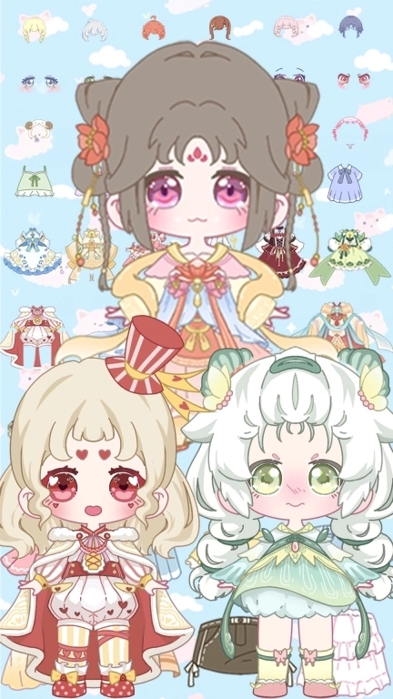 凡达世界少女装扮-芭比公主时尚头像制作