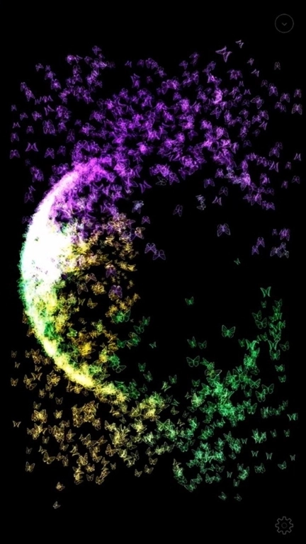 极光之夜-粒子解压模拟器