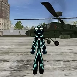 火柴人英雄大作战-绳索侠盗英雄开放城市