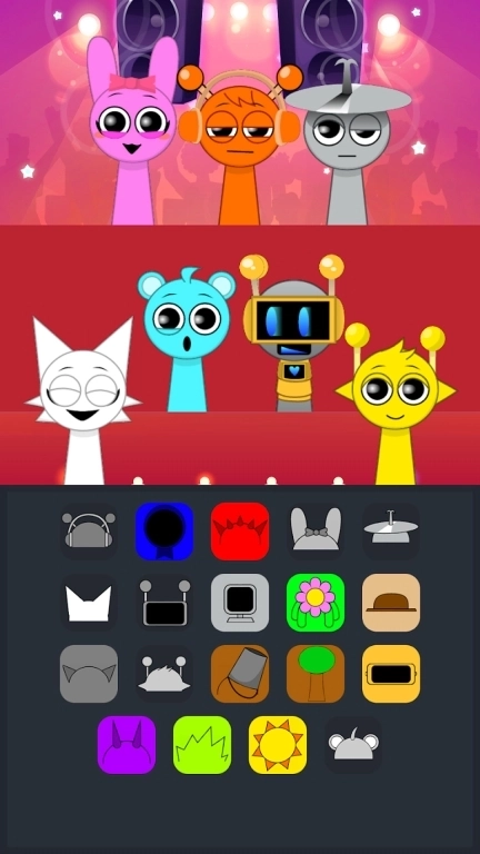 奇幻节拍夜-sprunki新模组