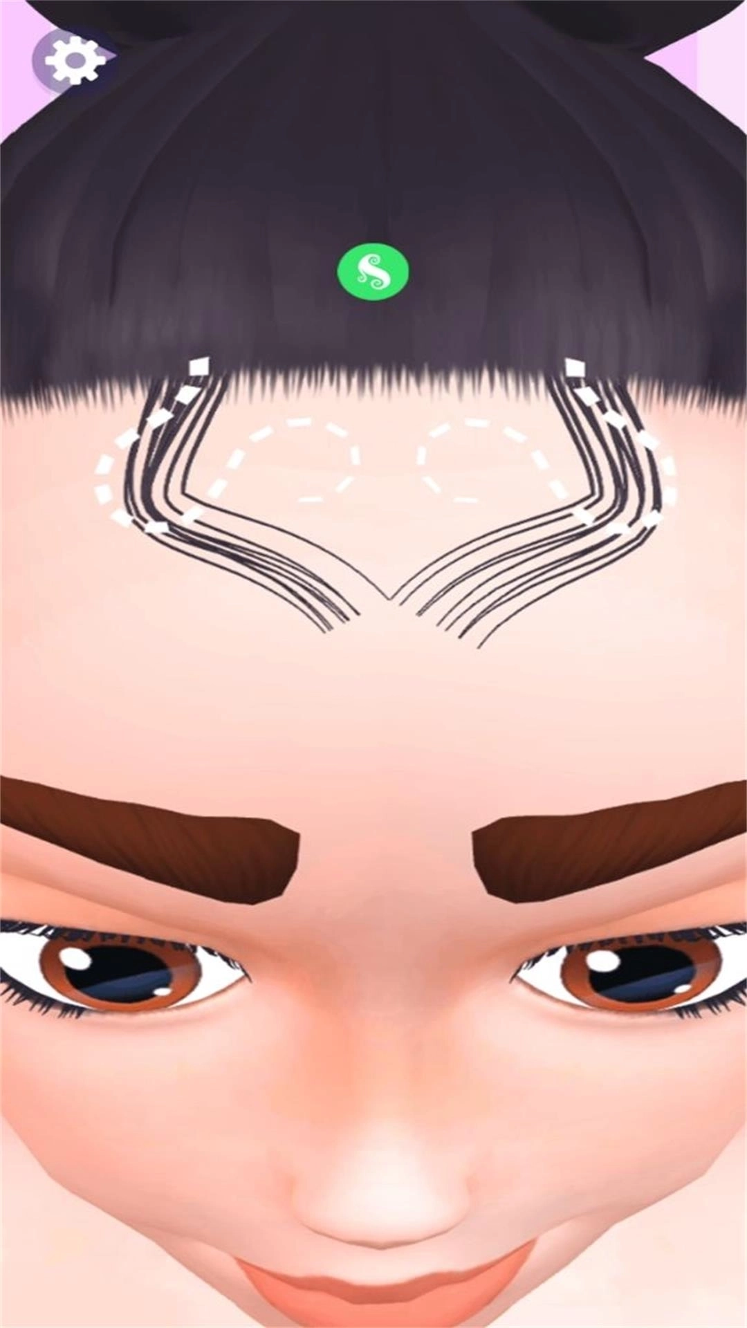 前进的时尚化妆师