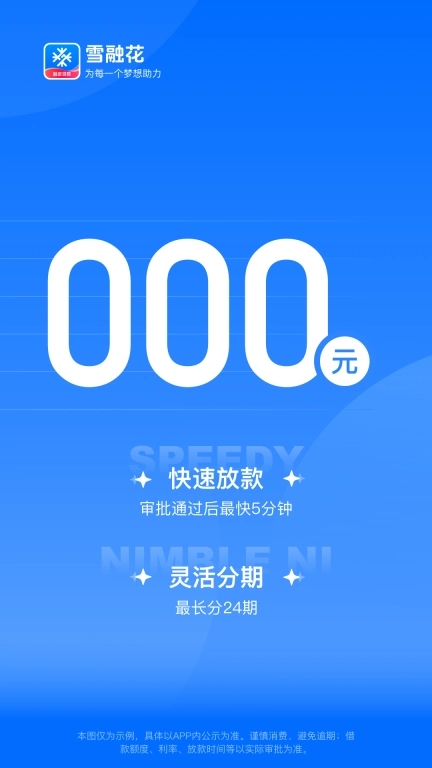 雪融花-信用贷款借钱平台