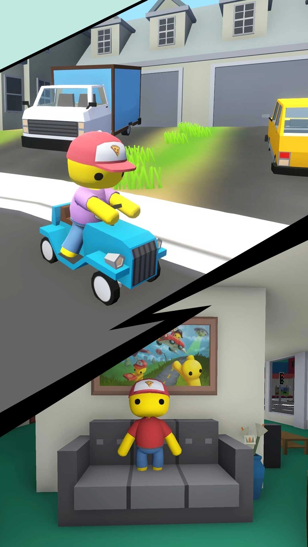 小黄人模拟器-摇摆小黄人城市冒险