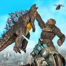 马桶人决战监控人-金刚VS哥斯拉