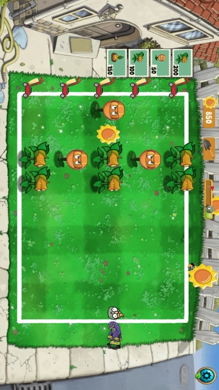 大战杂交植物王-杂交玉米大战僵尸