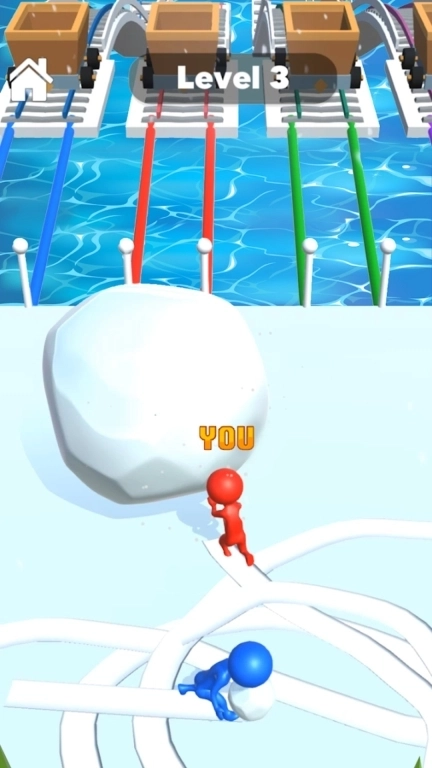 疯狂挑战赛-铲雪竞速