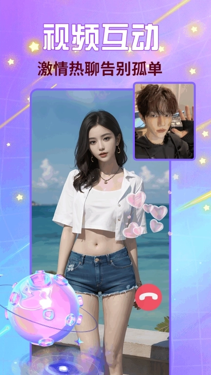 约趣美聊视频交友-附近聊天约会