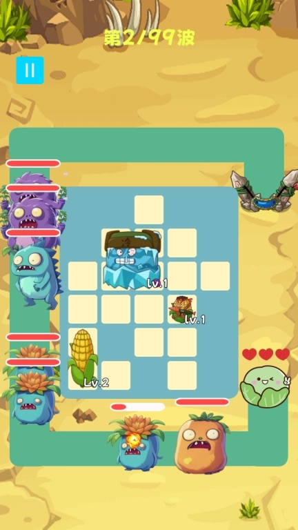 植物僵尸保卫战争-杂交植物保卫家园战争