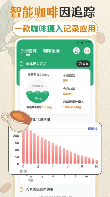 每日记咖啡-咖啡因