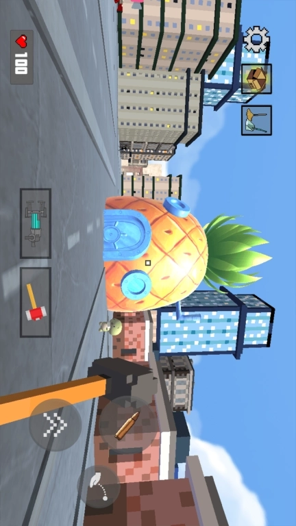 像素房屋毁灭-毁灭比奇堡沙盒模拟