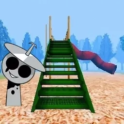 恐怖恶灵-节奏盒子森林滑滑梯