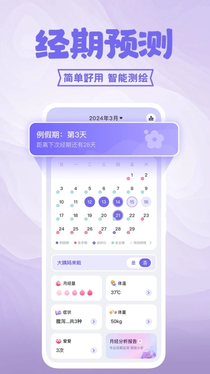 大姨妈日历助手