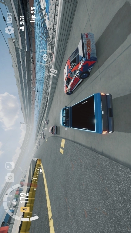 拥堵停车场-手动挡赛车